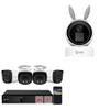 QSEE 5MP Security Camera System with Human Vehicle Detection + QSEE 4MP Indoor WiFi Security Camera view 1