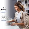Arama Yealink Phone Headset with Mute Switch, RJ9 Office Telephone Headsets with Mic Noise Cancelling Compatible with Yealink VoIP Phone T21P T42S T46S T48S T27G T53W T54W Grandstream Snom (A800Y2) view 4