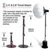 IFOOTAGE Round Base Monopod RB-A300 with 220W Camera Video Light view 2