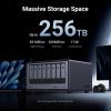UGREEN NAS DXP8800 Plus 8-Bay Desktop NAS, Intel i5 1235u 10-Core CPU, 8GB DDR5 RAM, Bulit-in 128G SSD for System, 2X 10GbE, 2X M.2 NVMe Slots, 8K HDMI, 2X TBT4, Network Attached Storage (Diskless) view 2