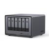 UGREEN NAS DXP6800 Pro 6-Bay Desktop NAS, Intel i5 1235u 10-Core CPU, 8GB DDR5 RAM, Built-in 128G SSD for System, 2X 10GbE, 2XM.2 NVMe Slots, 8K HDMI, 2XTBT4, Network Attached Storage (Diskless) view 1
