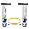 OPSTRAN 1000BASE-LX/LH SFP Optical Transceiver Module Compatible with Arista Networks SFP-1G-LX 1310nm 20km DOM Duplex LC SMF 4 Pack view 3