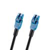 UPC Uniboot Lc Fiber Optic Cable - 75M/246FT, Outdoor Armored, 2 Core OS2, 9/125um Duplex view 2