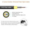 UPC Uniboot Lc Fiber Optic Cable - 75M/246FT, Outdoor Armored, 2 Core OS2, 9/125um Duplex view 3
