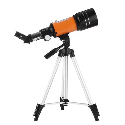 INUUXLG Telescope 70mm Astronomical 150X High Power Monocular Refractor Spotting Scope with 524 Finder Scope Tripod Moon Filter 3X Barlow Lens for Star Gazing Bird Watching Camping Double