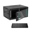 16 Port RJ45 KVM Console +6U Rack Cabinet view 3
