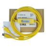 USB-Vigor Applicable Data Cables VB VH Series Download Cable Cables Transmission Stability PLC Programming Cables Economy Yellow 3 Meter view 1