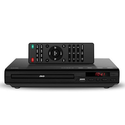 DirectNine Basics Home DVD Mini Player EVD Player HD Children's VCD Machine HD Mini CD Player, black