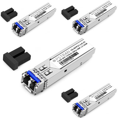 OPSTRAN 1000BASE-LX/LH SFP Optical Transceiver Module Compatible with D-Link DEM-310GT 1310nm 20km DOM Duplex LC SMF 4 Pack