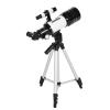 INUUXLG Telescope 70mm Astronomical 150X High Power Monocular Refractor Spotting Scope with 524 Finder Scope Tripod Moon Filter 3X Barlow Lens for Star Gazing Bird Watching Camping Double view 1