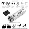 OPSTRAN 1000BASE-SX SFP Optical Transceiver Module Compatible with Dell 320-2881 407-BBOR GP-SFP2-1S 850nm 550m DDM Duplex LC MMF 4pcs/Pack view 2