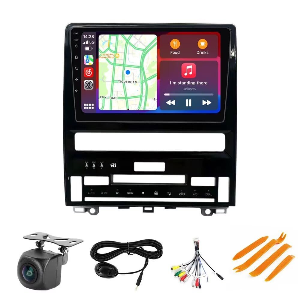 Android Stereo for Toyota Avalon 2019-2022, Biorunn 10.1 Inch GPS Radio Wireless Car-Play Android Auto Upgrade IPS Touch Screen Navi RDS Head Unit 2GB RAM 32GB ROM
