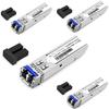 OPSTRAN 1000BASE-LX/LH SFP Optical Transceiver Module Compatible with Extreme 10052H 10060 10072 10072H 10052 1310nm 20km DOM Duplex LC SMF 4 Pack view 1