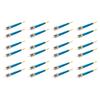 SpeedyFiberTX 12-Pack 2 Meter ST/UPC to ST/UPC 3.0mm Simplex Yellow Riser OFNR Fiber Patch Cable, Corning SMF-28 Singlemode 9/125um OS1/OS2 Compatible Ultra Optical Fiber view 1