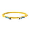 SpeedyFiberTX 12-Pack 2 Meter ST/UPC to ST/UPC 3.0mm Simplex Yellow Riser OFNR Fiber Patch Cable, Corning SMF-28 Singlemode 9/125um OS1/OS2 Compatible Ultra Optical Fiber view 2
