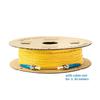 SpeedyFiberTX 12-Pack 2 Meter ST/UPC to ST/UPC 3.0mm Simplex Yellow Riser OFNR Fiber Patch Cable, Corning SMF-28 Singlemode 9/125um OS1/OS2 Compatible Ultra Optical Fiber view 4