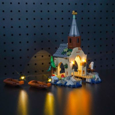 BrickBling LED Light Kit Compatible with Lego Boathouse, Creative Lighting Compatible with Lego 76426-No Model Included