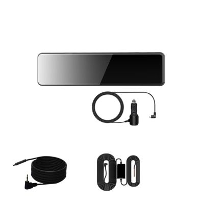ZYKHPSYA Car Dvr Mirror Dash Cam Dual Lens Dashcam Car Camera Full Hd 1080P Drive Recorder Stream Media Rear View IPS Screen Mirror (Color : Dual1080P-10M Cable, Size : None), laiyong1987