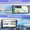 8Core 2G+64G Wireless Android Auto & Apple Carplay Car Stereo for Jeep Wrangler JK 2015 2016 2017,5GWiFi 10.1" IPS 1280*720 Touchscreen Car Radio with Bluetooth5.0,GPS,SWC,FM/RDS,EQ,DSP+Backup Camera view 4