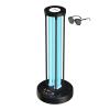 LNBEI Ultraviolet Germicidal Lamp, 72w UV+Ozone Light for Whole Room, 99.99% Sanitization Rate, Three-Step Timing Remote Control, Blue Light,for Home/Office/School view 1