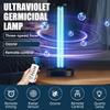 LNBEI Ultraviolet Germicidal Lamp, 72w UV+Ozone Light for Whole Room, 99.99% Sanitization Rate, Three-Step Timing Remote Control, Blue Light,for Home/Office/School view 2
