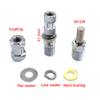 2Pcs Antenna Mount Adapters,SO239 UHF Female Connector CB Antenna Stud for Mounting 3/8 x 24 Threads CB Antennas Ham Radio view 2