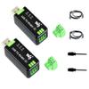 2PCS Industrial USB to RS485 Converter Bidirectional Adapter Board, Original CH343G and SP485EEN Chip Onboard TVS/Resettable Fuse Protection Circuits, Transmission Distance up to 1.2km view 1