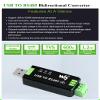 2PCS Industrial USB to RS485 Converter Bidirectional Adapter Board, Original CH343G and SP485EEN Chip Onboard TVS/Resettable Fuse Protection Circuits, Transmission Distance up to 1.2km view 2