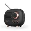 Muzen Radio Bluetooth Speaker, Wild Radiooo Small Metal Radio, Portable Wireless Speakers, Rechargable FM Radio, Metal Outer Case, FM/AUX Cable Antenna, Mini Retro Decor for Room Office view 1