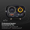 Muzen Radio Bluetooth Speaker, Wild Radiooo Small Metal Radio, Portable Wireless Speakers, Rechargable FM Radio, Metal Outer Case, FM/AUX Cable Antenna, Mini Retro Decor for Room Office view 2
