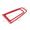 LGRFUXIN Fence Fixer Tool, Fence Repair Crimping Tool High Tensile Ranch Fence Tightener, for Fence Repair Tools Garden Barbed Wire,Red view 2
