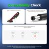 10W AC Charger Replacement for Shark UltraCyclone Pet Pro CH950 CH951 CH950C CH951C CH955 CH963AMZ CH964AMZ Cordless Handheld Vacuum Power Supply Adapter Cord, Black, WY-1201330750U view 3