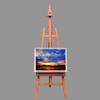 SAeWare Tripod,1.7M-2.3M Beech Wood Adjustable Height and Working Angles,Suitable for Outdoor Studios (A 57 * 94 * 170CM) view 2