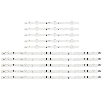UFDIPLMY 10pcs LED Backlight Strip Compatible with Samsung 2014SVS40 UE40H5500 UN40H5500 D4GE-400DCA-R1 D4GE-400DCB-R1 D4GE-400DCA-R2 UE40H5570, 1TV(10pcs)