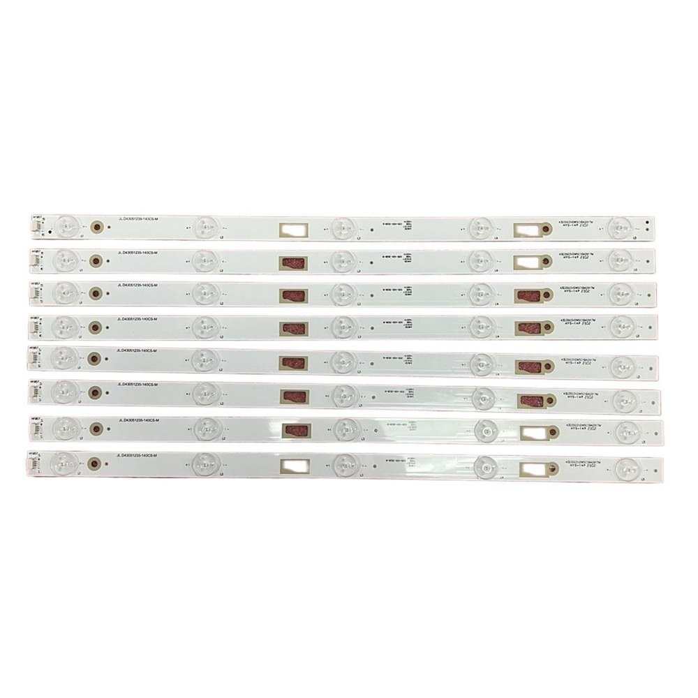 UFDIPLMY LED Backlight Strip 5LED Compatible with 43E10 LVF430TVD0 E1 V39 TV 43L3500C 43L35CMC 43L1550C JL.D43051235-140CS-M (Color : 5 Kit for 5 TV)