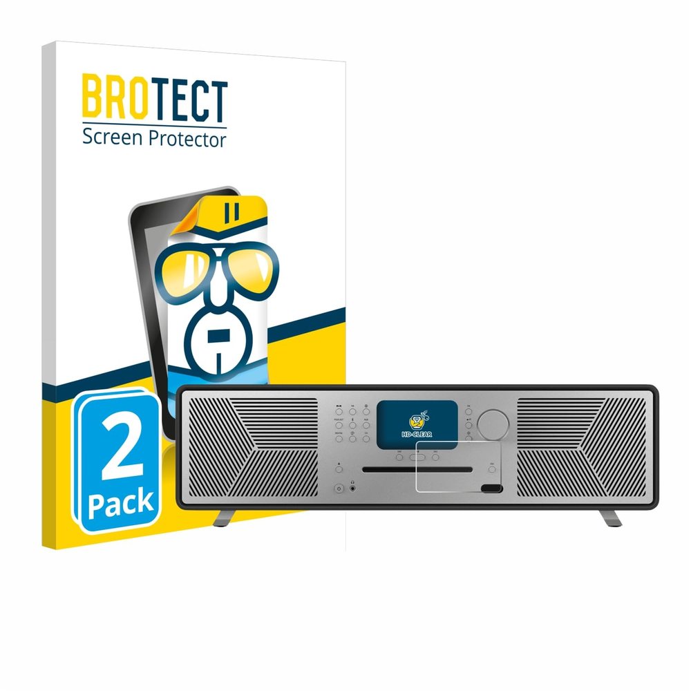 brotect Screen Protector Compatible with sonoro MEISTERSTCK (2nd Gen.) (2 Pack) - HD-Clear Protection Film