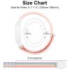 Kids Wristband Protective Case Compatible with Apple AirTag, Adjustable Nylon Bracelet for Air Tag GPS Tracker Holder with Anti Lost Watchband for Toddler Child Kids (Pink+White Rainbow) view 4