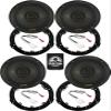 KICKER Speakers 6.5 inch for Ford Focus 2012-2018 Upgrade Kit - 4 Pack of KS Series with Adapters and Harness, Coaxial 6 1/2 Car Audio Front and Rear Door Speaker KSC650, 51KSC6504 view 1