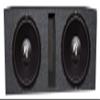 Hifonics 2 Pack Subwoofers, 12" 1600W Car Audio DVC Speakers Bundled with QPower Ported Enclosure Box view 1