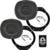 KICKER Front Door 6x9 Speakers Kit for Ford F-150 2015-2024 Upgrade Kit - Pair of KS Series 6x9 Inch Coaxial Speakers with Adapters and Harnesses - KSC6930, 51KSC69304 view 1