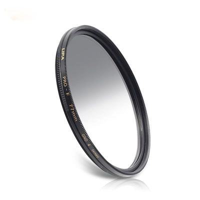 Southst Gradient Gray Round Camera Filter for Camera Lens Gradient UV Filter SLR Camera Effect Filter High Light Transmittance (Color: Gradient Gray 62mm)