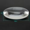 Southst 80mm Large K9 Optical Glass Focal Length Double Convex Lens Focus 150mm Optics Biconvex Lens Loupe Magnifying Glass Lens 2PCS (Diameter: 80mm/Focal Length: 150mm) view 2
