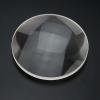 Southst 80mm Large K9 Optical Glass Focal Length Double Convex Lens Focus 150mm Optics Biconvex Lens Loupe Magnifying Glass Lens 2PCS (Diameter: 80mm/Focal Length: 150mm) view 3