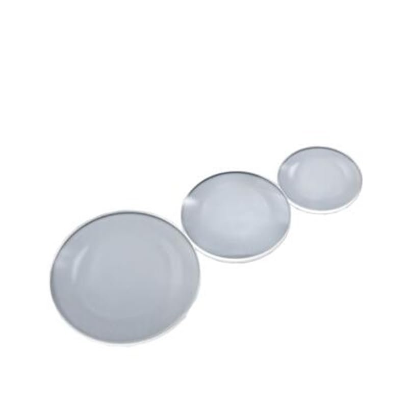Generic Southst KPT-139 K9 Plano Convex Lens, Optical Lens, Flat Convex Lens, Dia:20.0mm, F:80.0mm