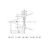 DirectNine Basics Southst KSA-403 K9 Double Concave Lens, Optical Lens, Concave Lens, Dia:12.7mm, F:-25.4mm view 2