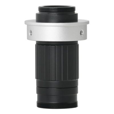 DirectNine Basics Southst Adjustable100X-300X C-Mount Continuous Zoom Lens for HDMI USB VGA Industrail Digital Video Soldering Microscope Camera (Color: 300X/Diameter: 40mm Ring)