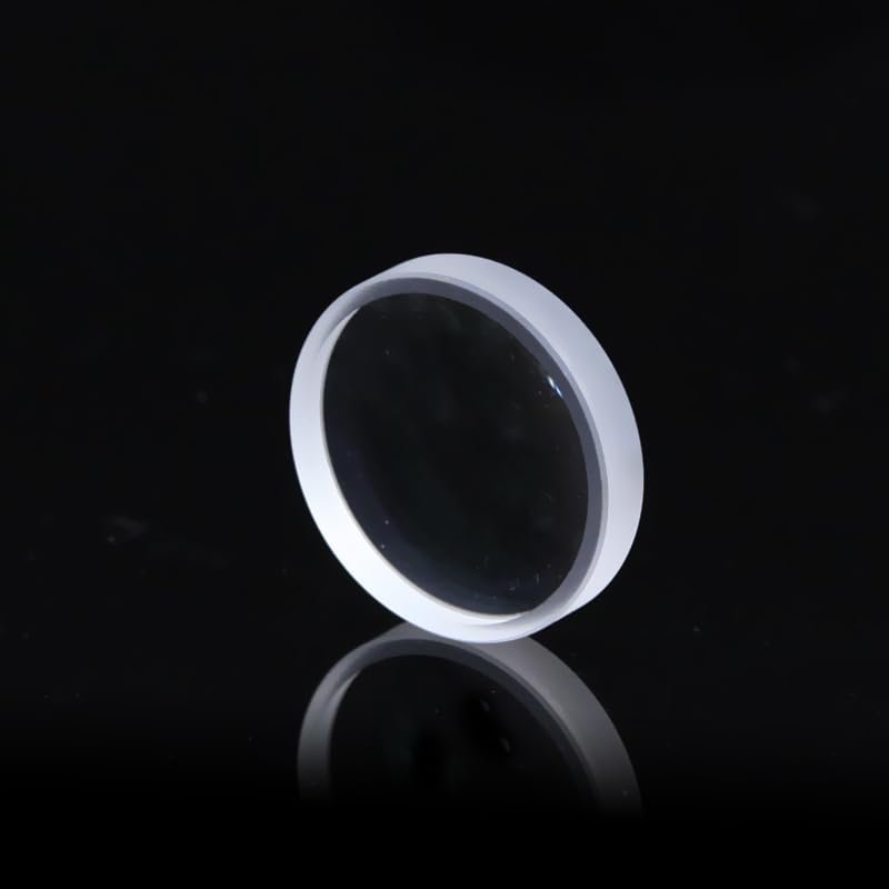 DirectNine Basics Southst Pure White Glass Plano-concave Lens High-precision Focusing Condenser K9 Material Diameter 25.4mm (Diameter: 25.4mm/Focal Length: -100mm)