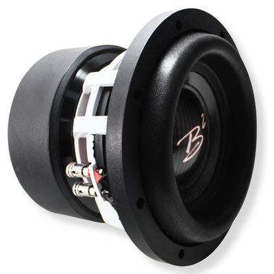 B2 Audio Rampage Series 8" Dual 2-Ohm 2" Voice Coil 1000 Watt RMS Subwoofer