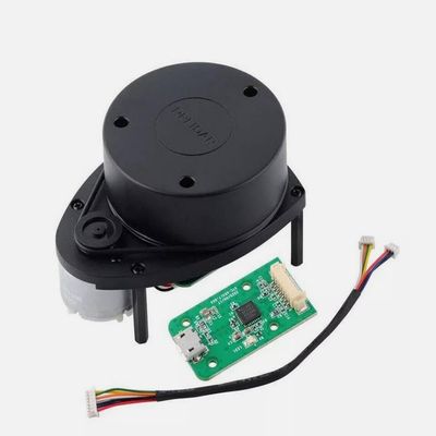 DirectNine Basics RPLIDAR LIDAR A1M8-R6 LIDAR Sensor Kit 2D Laser Scanning Scanner 360 Degree 12M Radius Distance for Obstacle Avoidance and Navigation of Robots