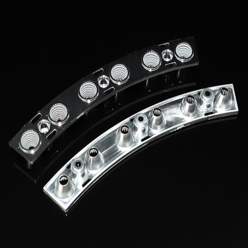 Generic Southst VSOP-146 Led Reflector Cup, Headlight Reflective Cup, Size:146X20X13mm, Suace: Plating, PC